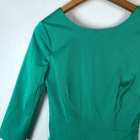 NWT JCREW sheath dress with tulle hem Sz 0 - Picture 6 of 6